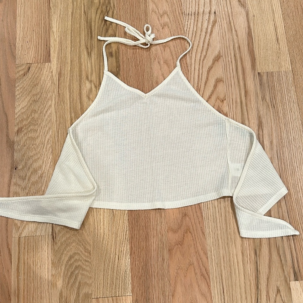 American Eagle tie back tank